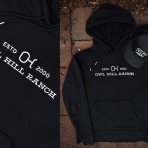 OH RANCH HOODIE - BLACK
